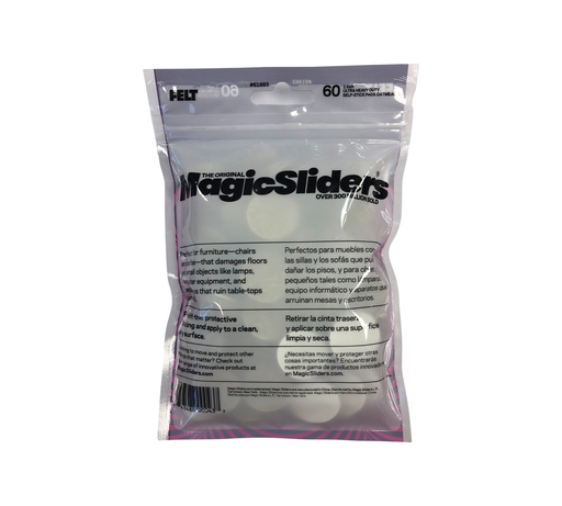 1" Round Heavy Duty Felt Value Pack - 60pc - Magic Sliders