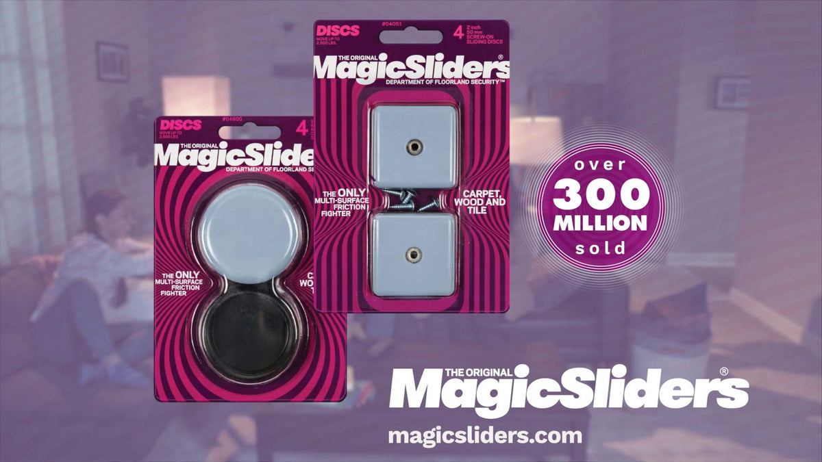 Magic Sliders 63424 1 in. Oatmeal Square Heavy Duty Self Stick Felt Pad -  Pack of 6, 16 - Kroger