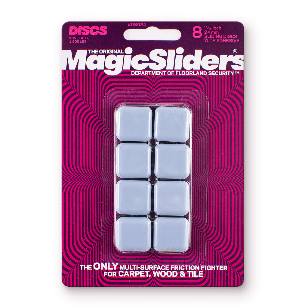 16 Large Magic Moving Sliders Furniture Pad Protector Floor Carpet Anti  Slip Mat