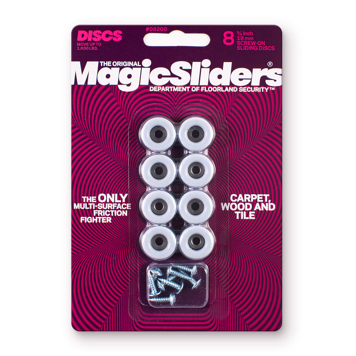 3/4 in. (20mm) Round, Screw-in, 8-pack